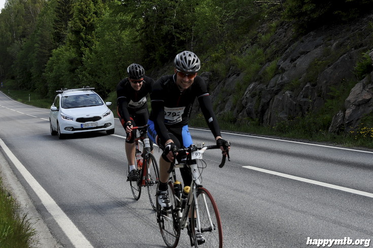 Bild från Vätternrundan 2015