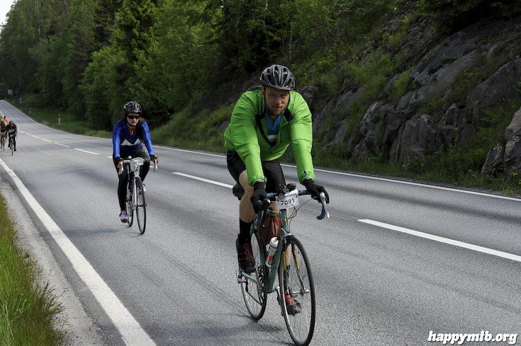 Bild från Vätternrundan 2015