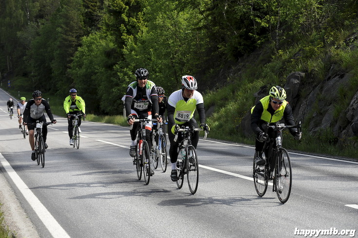 Bild från Vätternrundan 2015