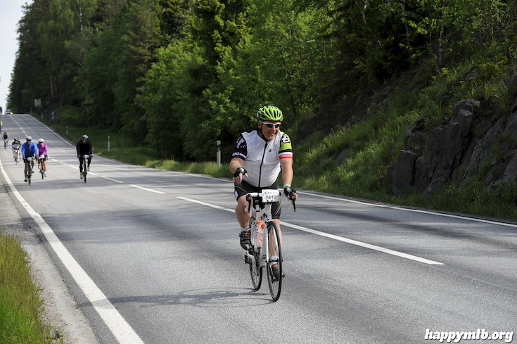 Bild från Vätternrundan 2015