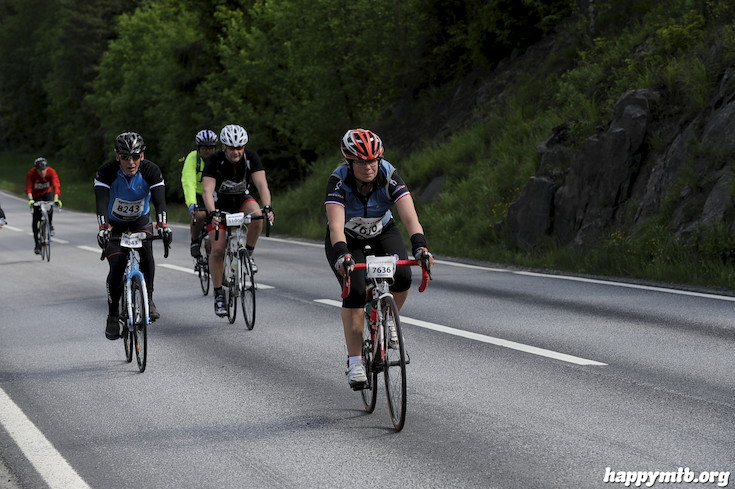 Bild från Vätternrundan 2015