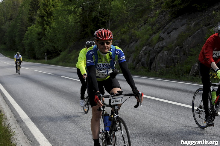 Bild från Vätternrundan 2015