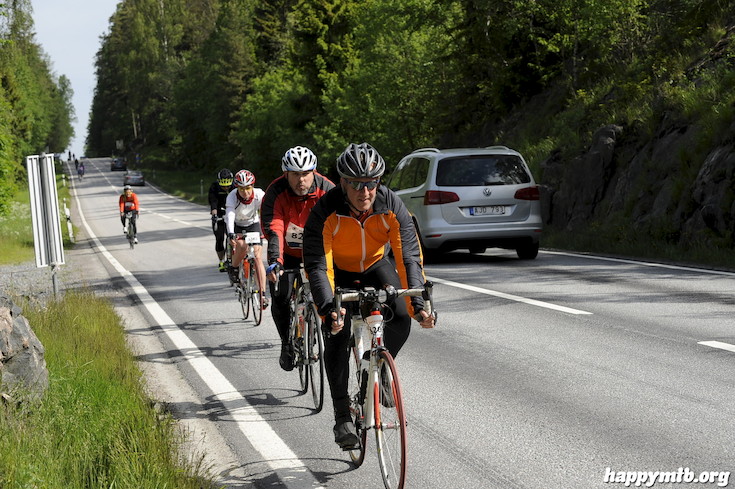 Bild från Vätternrundan 2015