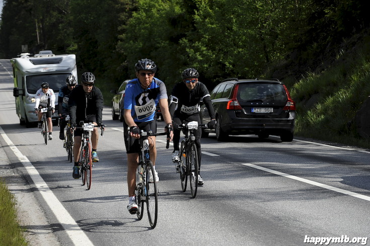Bild från Vätternrundan 2015