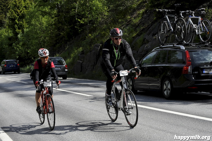 Bild från Vätternrundan 2015