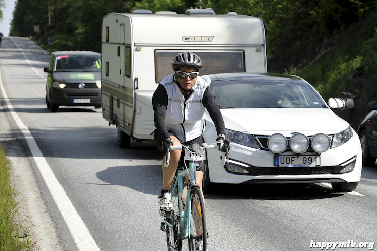 Bild från Vätternrundan 2015