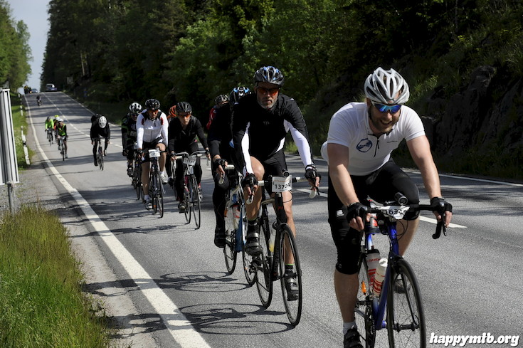 Bild från Vätternrundan 2015