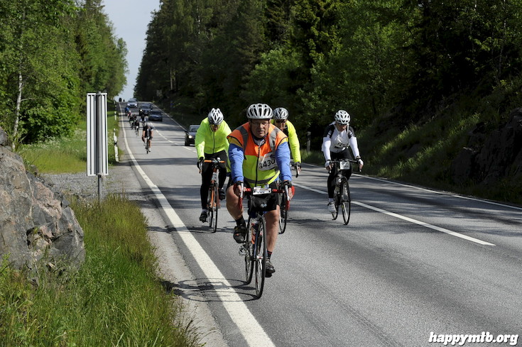 Bild från Vätternrundan 2015