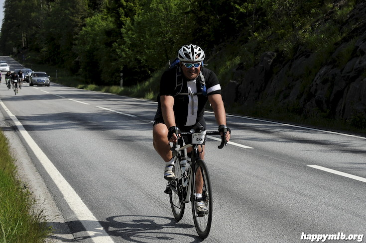 Bild från Vätternrundan 2015