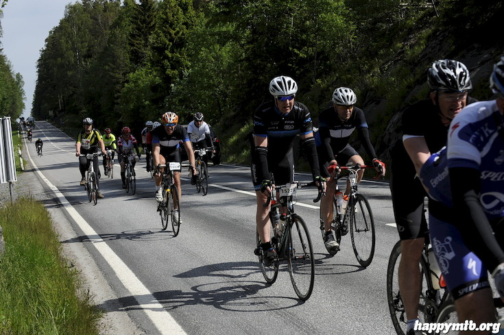 Bild från Vätternrundan 2015