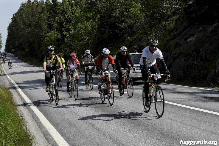 Bild från Vätternrundan 2015