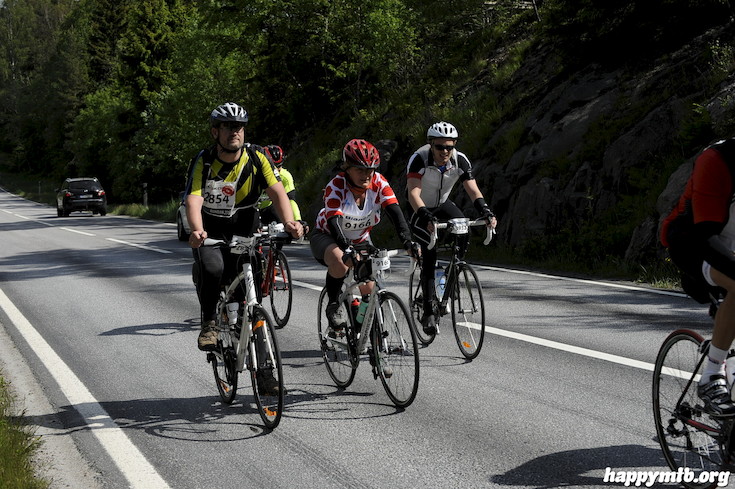 Bild från Vätternrundan 2015