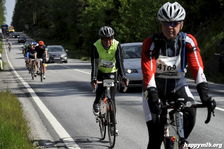 Bild från Vätternrundan 2015