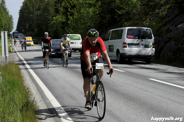 Bild från Vätternrundan 2015