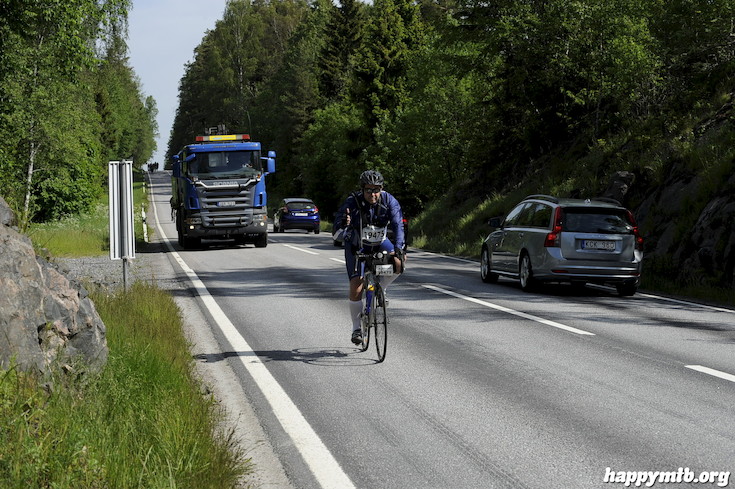 Bild från Vätternrundan 2015