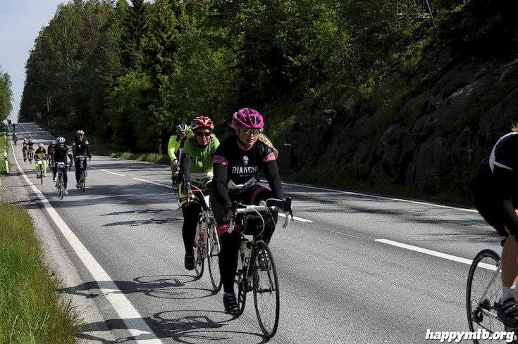 Bild från Vätternrundan 2015