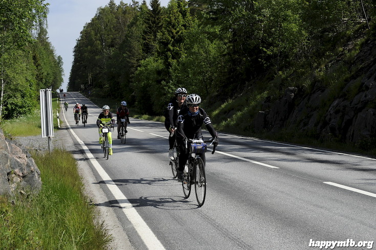 Bild från Vätternrundan 2015