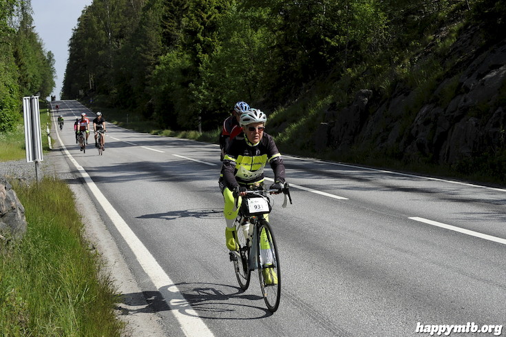 Bild från Vätternrundan 2015