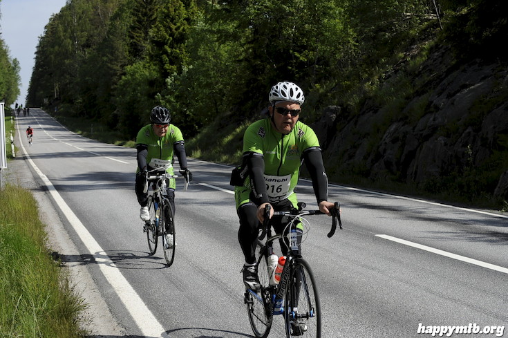 Bild från Vätternrundan 2015