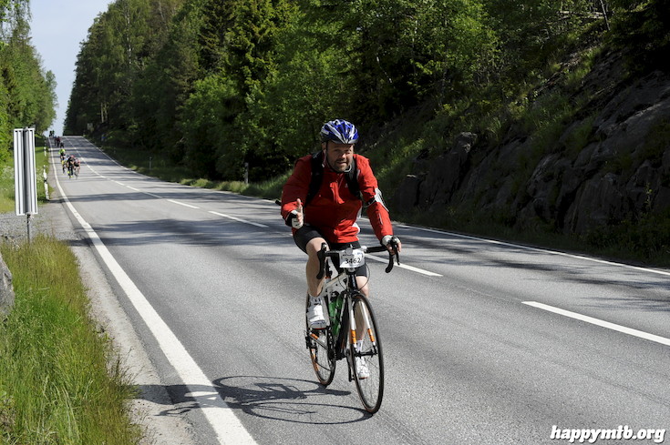 Bild från Vätternrundan 2015