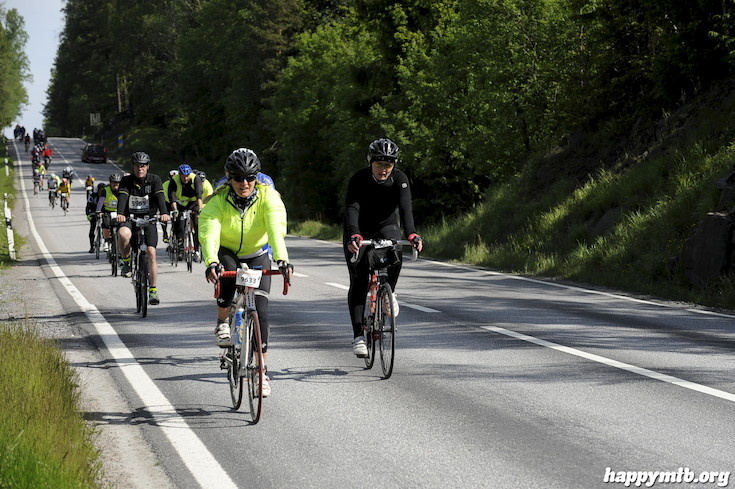Bild från Vätternrundan 2015