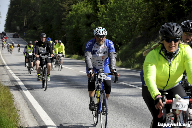 Bild från Vätternrundan 2015