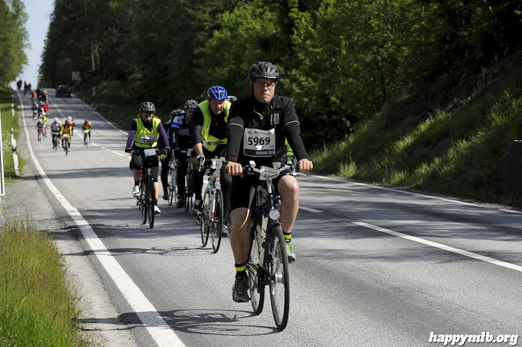 Bild från Vätternrundan 2015