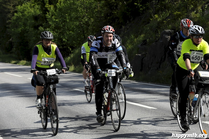 Bild från Vätternrundan 2015