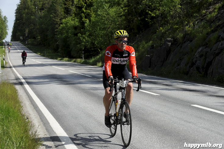 Bild från Vätternrundan 2015