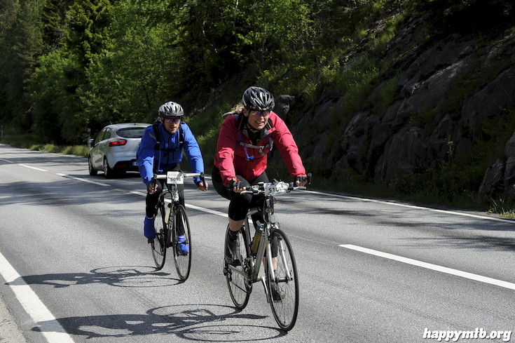 Bild från Vätternrundan 2015