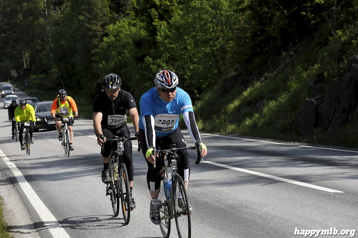 Bild från Vätternrundan 2015