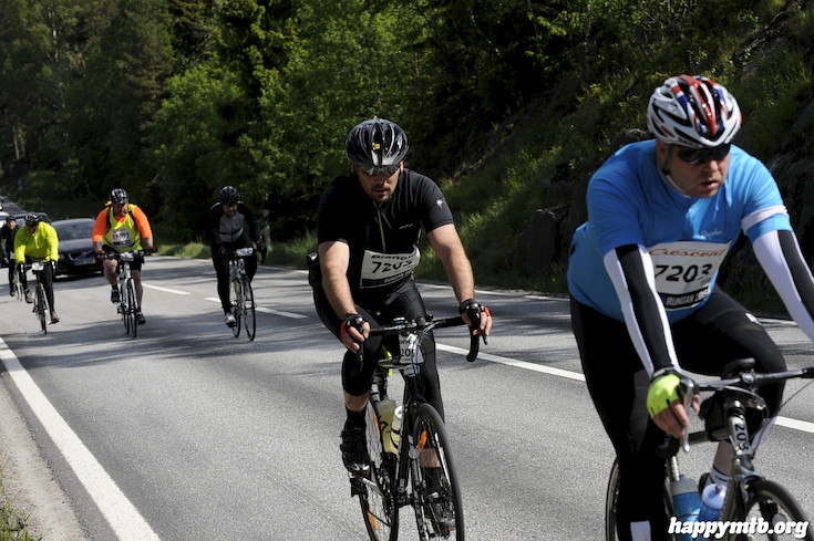Bild från Vätternrundan 2015