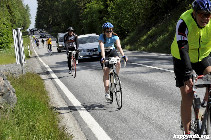 Bild från Vätternrundan 2015