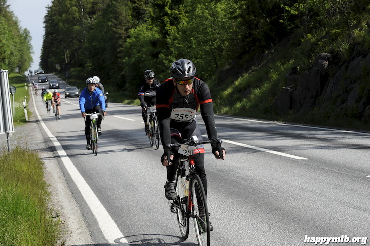 Bild från Vätternrundan 2015