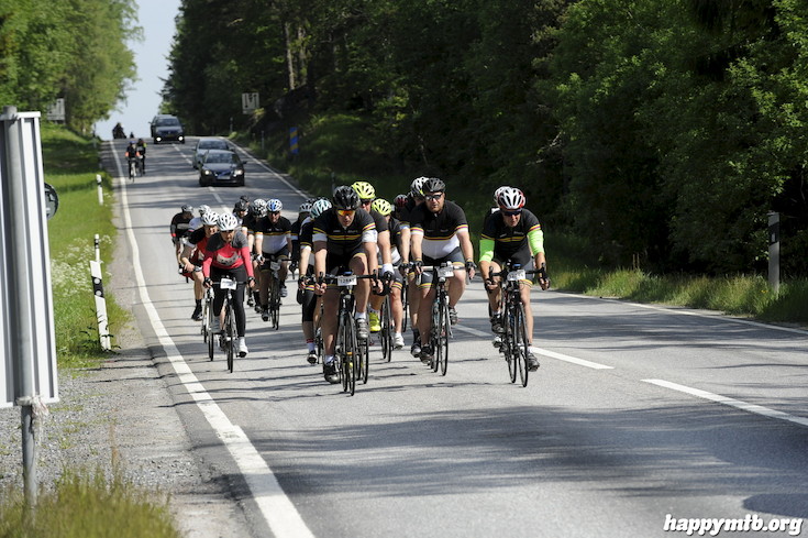 Bild från Vätternrundan 2015