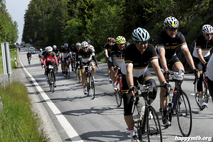 Bild från Vätternrundan 2015