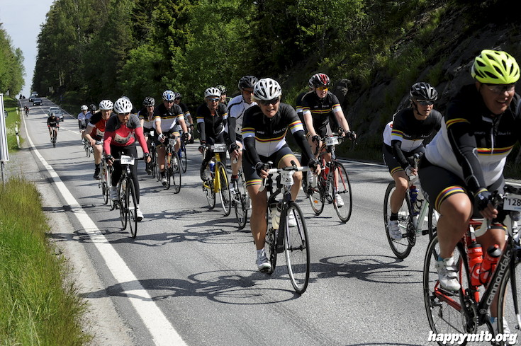 Bild från Vätternrundan 2015