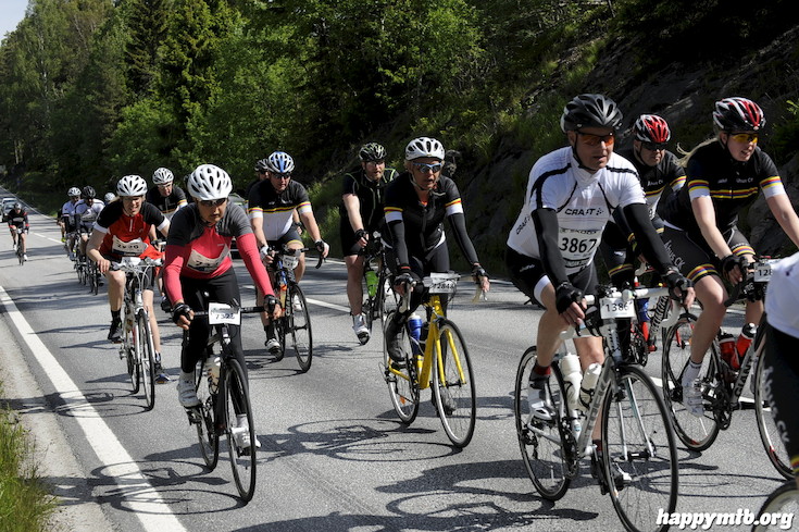 Bild från Vätternrundan 2015