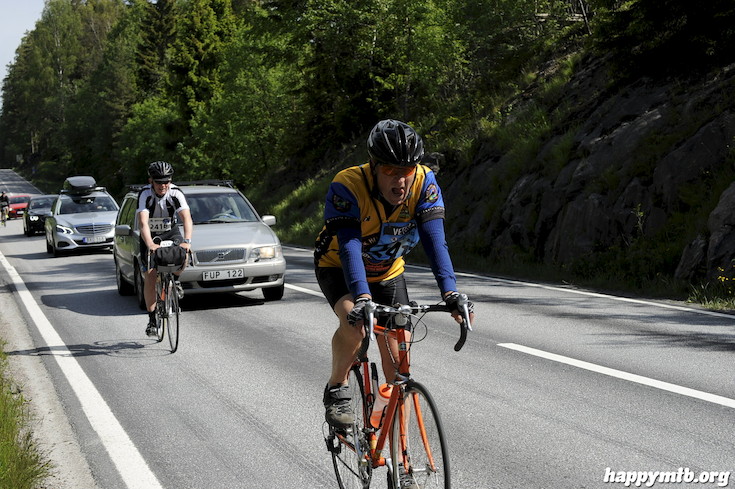 Bild från Vätternrundan 2015