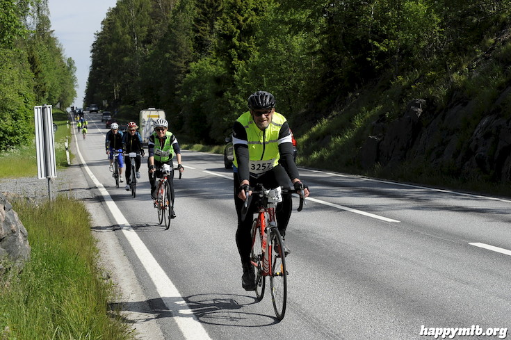 Bild från Vätternrundan 2015