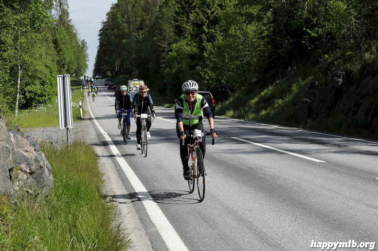 Bild från Vätternrundan 2015