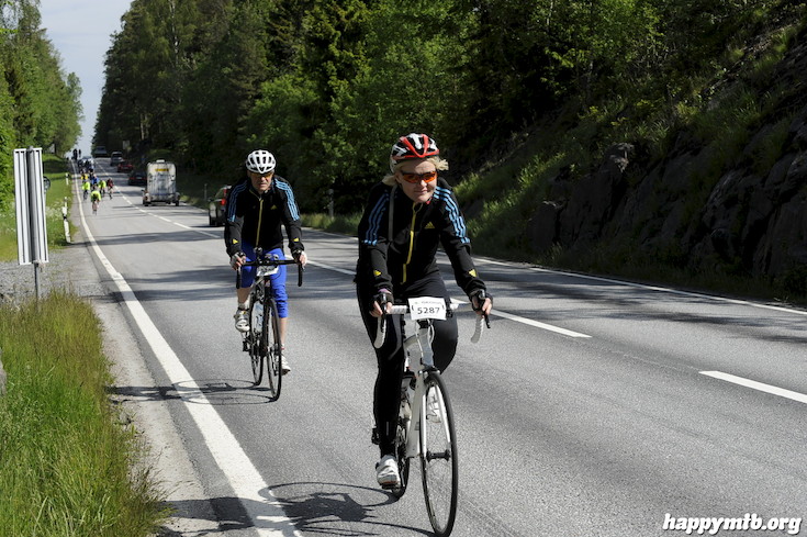 Bild från Vätternrundan 2015