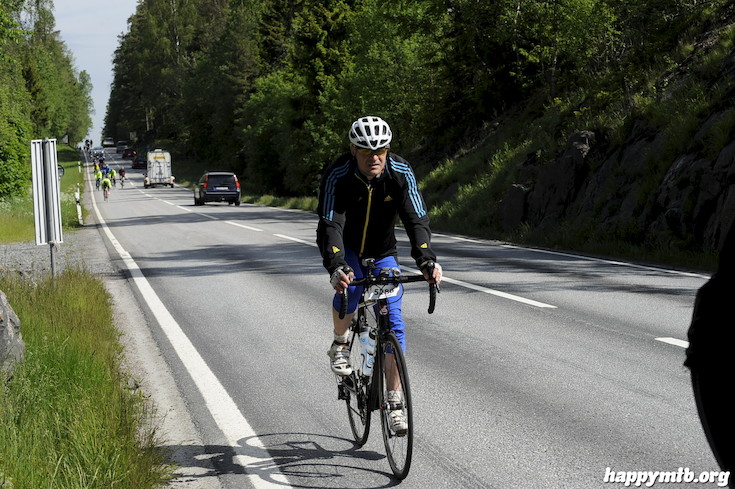 Bild från Vätternrundan 2015