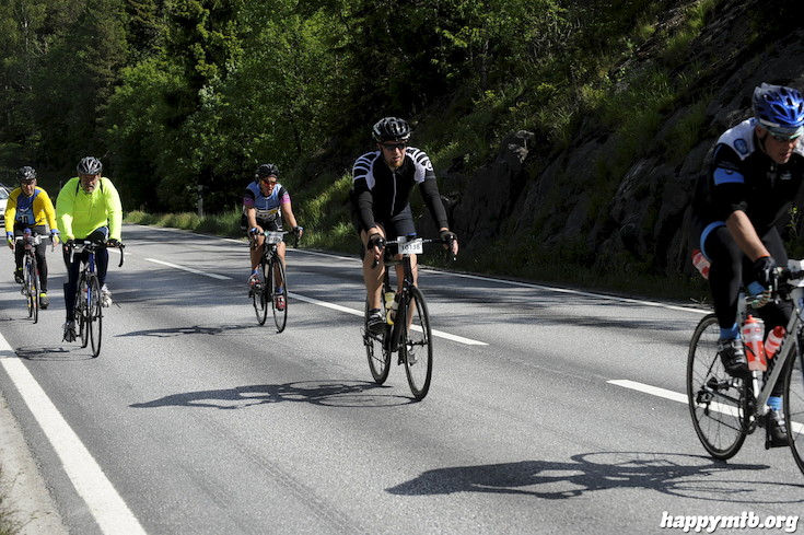 Bild från Vätternrundan 2015