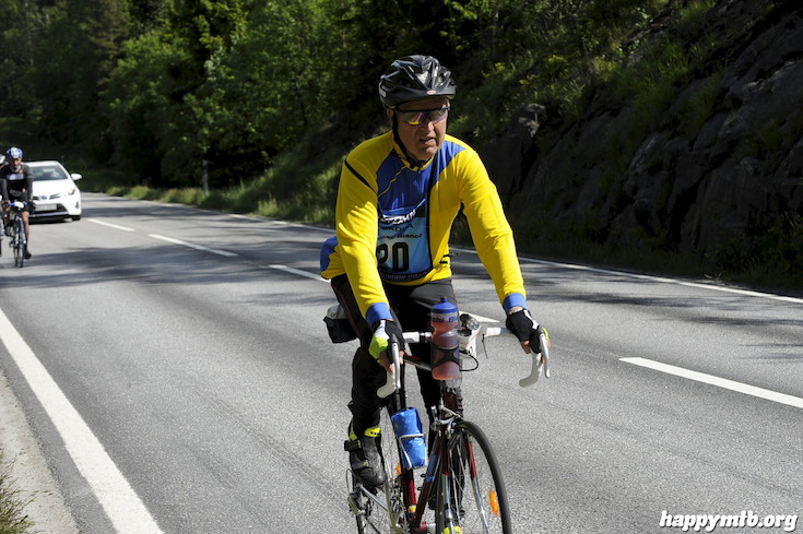 Bild från Vätternrundan 2015