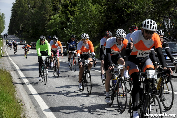 Bild från Vätternrundan 2015