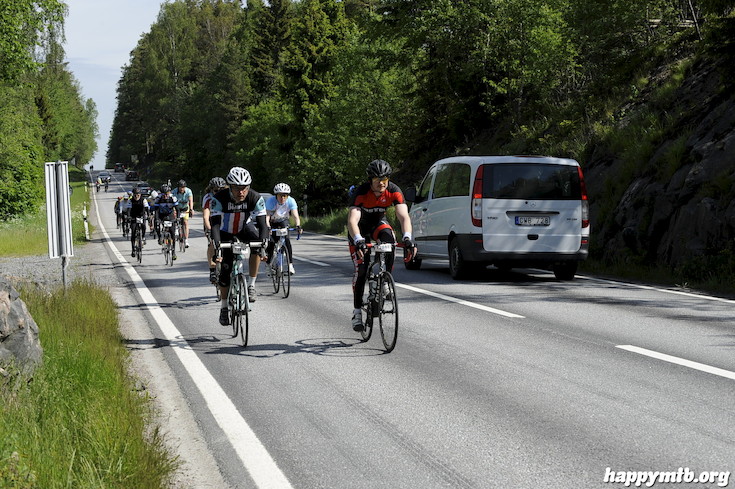 Bild från Vätternrundan 2015