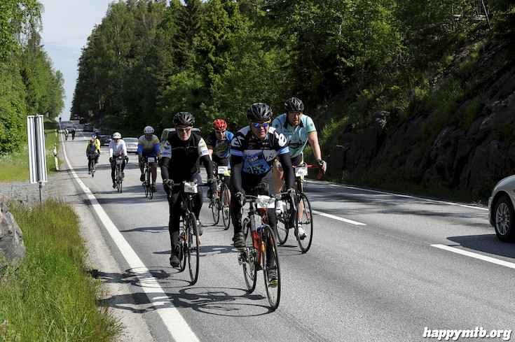 Bild från Vätternrundan 2015