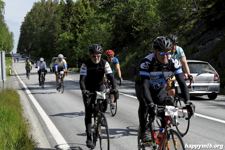 Bild från Vätternrundan 2015
