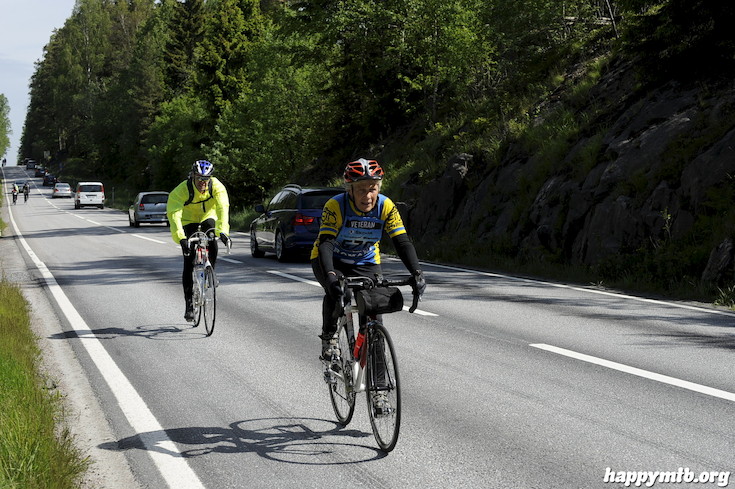 Bild från Vätternrundan 2015